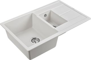 Мойка кухонная Paulmark Flugen PM237850-WH белый